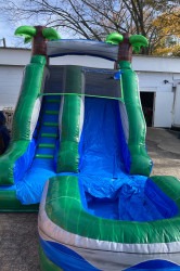 12' Tropical Water Slide with pool #424