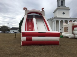 18 Ft Front Single Lane - Christmas Slide #304