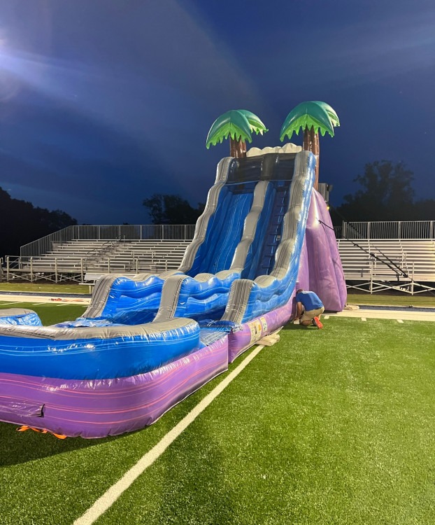 20 Ft Tropical Paradise Slide Wet/Dry #406