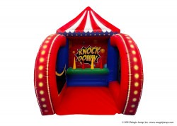 Knock Down Carnival Game