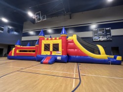 Bounce20Castle20with20Slide20and20obstacle20210 1734487746 Castle with Slide Primary Dry #210A