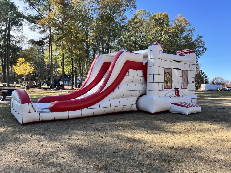 Christmas Castle with slide-#217