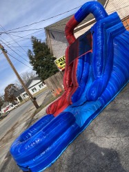 Water20Slide20Bounce20425 1734545162 12 Ft Red/Blue Slide with Pool #425