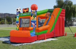 Sports20Castle20with20Slide 1736967791 Sports Obstacle Combo Wet/Dry #226