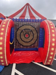 Axe Throw Carnival Game