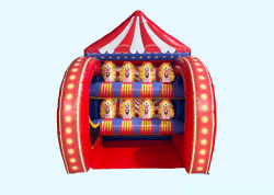 Down A Clown Carnival Game