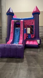 Purple & Pink Castle and Slide Combo #228