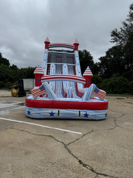24' American Dual Lane Slide #404