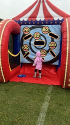 Frisbee Toss Carnival Game