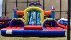 Front Facing Dual Lane Obstacle with Slide #523