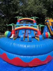 IMG 6959 1763052518 14' Double Lane Beachball Water Slide #420