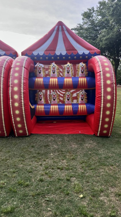 Down A Clown Carnival Game